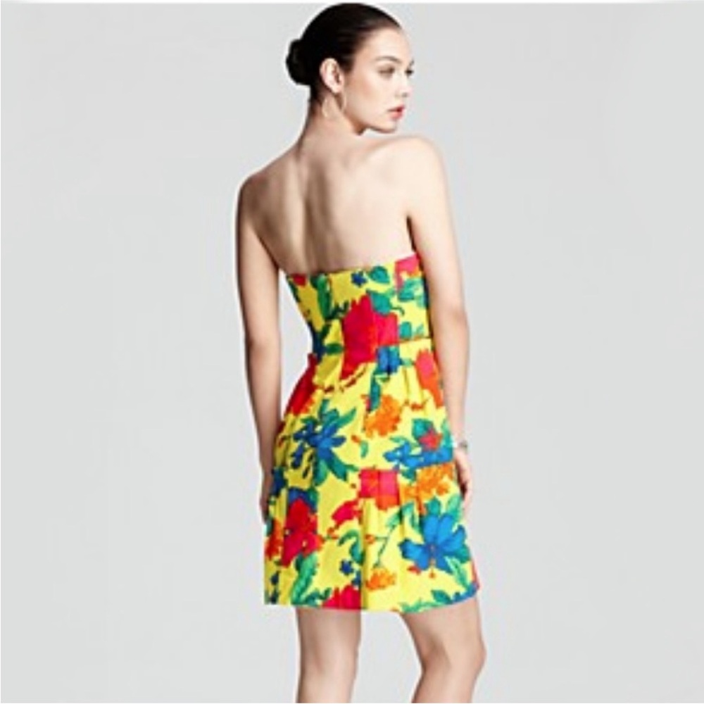 Beautiful and vivid Nanette Lepore dress used once - Picture 4 of 17